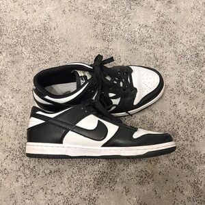 Nike Black and White Panda Dunk Sneakers